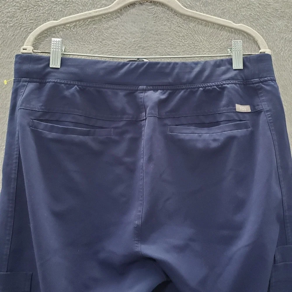 Figs Men Scrub Bottom Large Axim Cargo Straight Pockets Drawstring READ